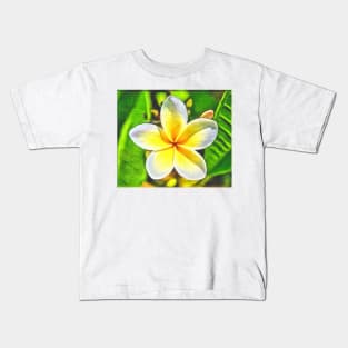 Plumeria Kids T-Shirt